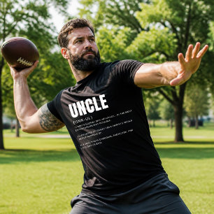 Grappige Hartelijke Oom Definitie T-shirt