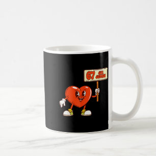 Grappige Harten 67 Valentijn Zes Zeven Meme Gen Al Koffiemok
