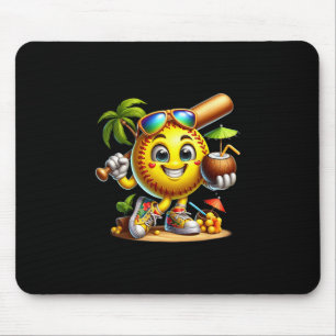 Grappige Hawaii Softll Ll Hawaïaanse Tropische Zom Muismat