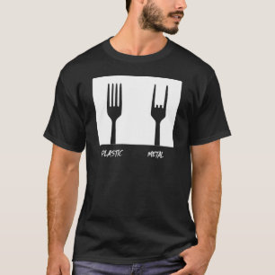 Grappige heavy metal rock band muziek t-shirt