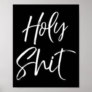 Grappige Heilige Grap Geschenk Opwinding Citaat Ui Poster