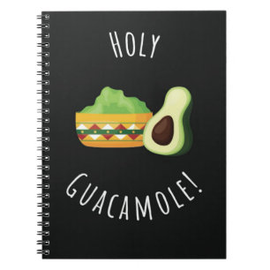 Grappige Heilige Guacamole Cadeaus Avocados Schatt Notitieboek