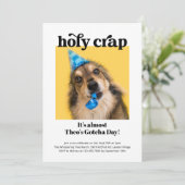 Grappige Heilige Onzin Huisdier Kat Hond Gotcha Da Kaart (Staand voorkant)