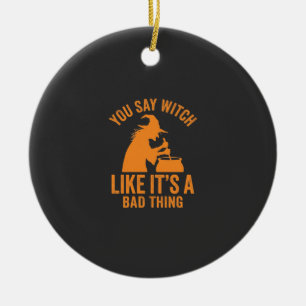 Grappige Hek Kookpot Halloween Keramisch Ornament