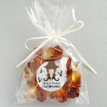 Grappige heks benen en vleermuizen boze Halloween