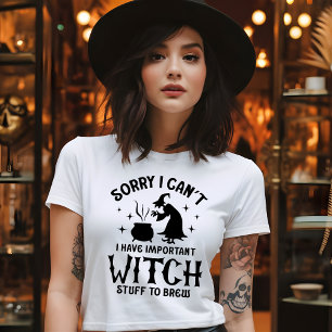 Grappige Heksen Spullen om te Brouwen T-shirt