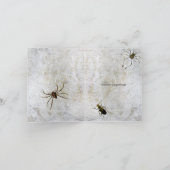 Grappige Heksenbenen Akelig Halloween Kaart (Binnen)