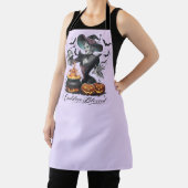 Grappige  heksenketel gezegend Halloween Schort (Insitu)