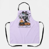 Grappige  heksenketel gezegend Halloween Schort (Voorkant)