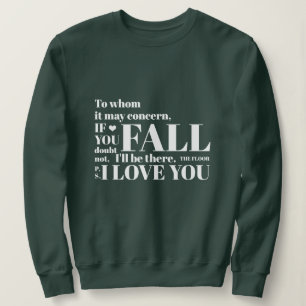 Grappige Herfst groene trui
