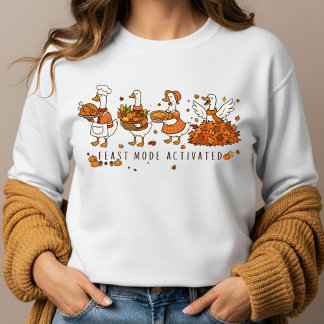 Grappige herfst thanksgiving T-shirt voor Friendsg