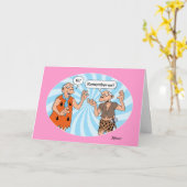 Grappige herinneringen verjaardag kaart (Gele Bloem)