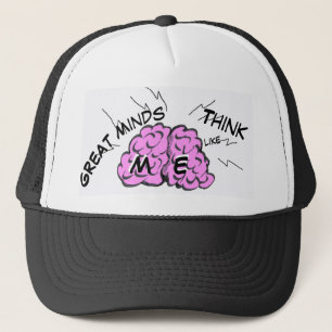 Grappige hersenschudding. Tekst Trucker Hat Pet