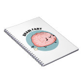 Grappige hersenwind pun voor anatomie notitieboek (Rechterzijde)