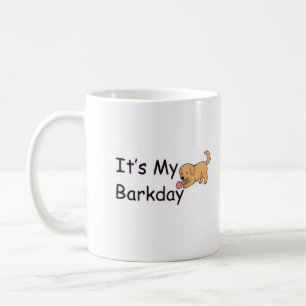 Grappige 'Het is mijn verjaardag' Puppy Mok