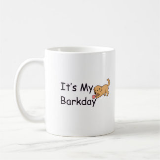 Grappige 'Het is mijn verjaardag' Puppy Mok