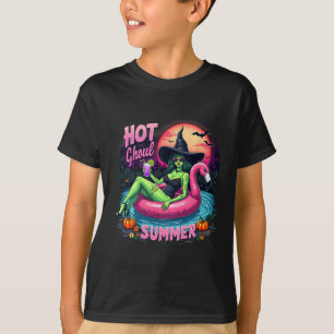 Grappige Hete Ghoul Zomer Summerween Sfeer Skelet T-shirt