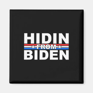 Grappige Hidin van Biden - Anti Joe - Trump Magneet