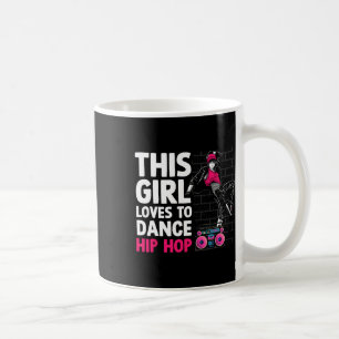 Grappige Hip Hop Dancing Art voor Kinderen Meisjes Koffiemok