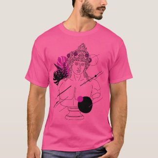 Grappige Hipster Griekse God Dionysus Romeinse God T-shirt