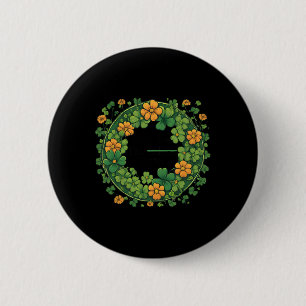Grappige Hispanic St. Patrick's Day Kus Me Ik Ben Ronde Button 5,7 Cm