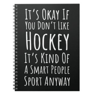 Grappige Hockey Cadeaus Sport Atleet Speler Team Z Notitieboek