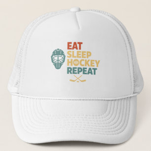 Grappige hockey citaat trucker pet