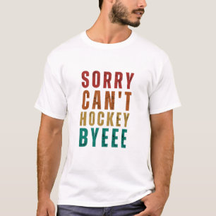 Grappige Hockey T-shirt