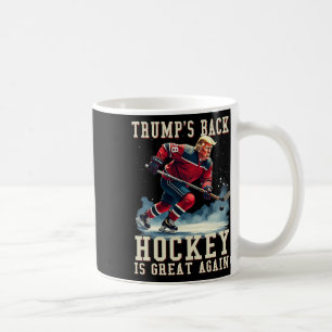 Grappige Hockey Trump Speler Cool Ice Hockey Koffiemok