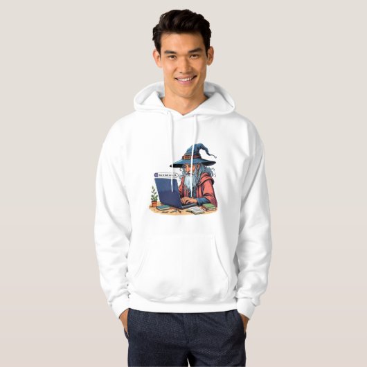 Grappige "hoe te coderen" trui  hoodie (Voorkant volledig)