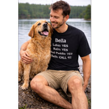 Grappige Hond Aangepaste Hond Naam Meer Ja Bad Bel