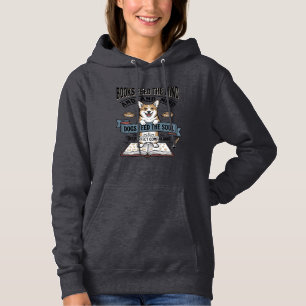 Grappige Hond Lezer Vintage Gravure T-shirt voor B