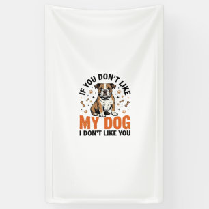 Grappige Hond Liefhebber Vintage Puppy Citaat Shir Spandoek