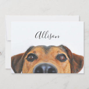 Grappige Hond Notitiekaartje