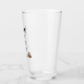 Grappige Hond Opzitter Dank Je Voor het Oppassen P Glas (Links)