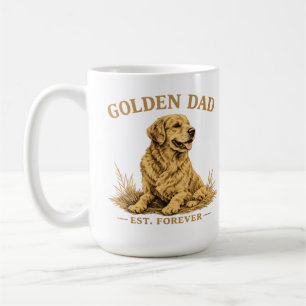 Grappige Hond Papa Cadeau Koffiemok