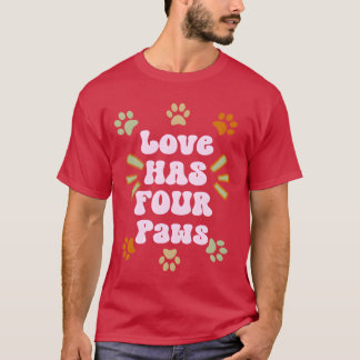 Grappige hond quote hondenliefhebbers cool shirt h