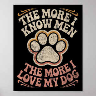 Grappige hond Quote Poster