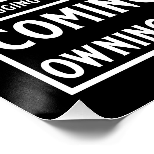 Grappige hond training instructie handleiding perfect poster (Hoek)