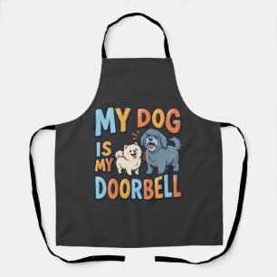 Grappige Honden Deurbel Huisdierliefhebber Schort