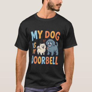 Grappige Honden Deurbel Huisdierliefhebber T-shirt