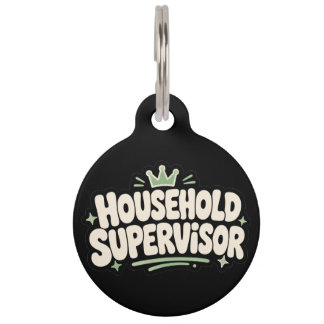 Grappige honden- en katten ID-tag voor huishoudeli Huisdierpenning