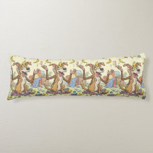 Grappige honden kunst body kussen – Whimsical woon