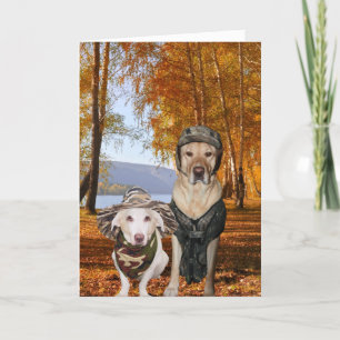 Grappige Honden/Laboratorium Valentijn of Jubileum Feestdagen Kaart