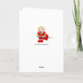 Grappige honden / Labs als mensen op Halloween Kaart (Achterkant)