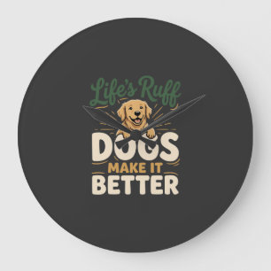Grappige Honden Maken Het Beter Grote Klok