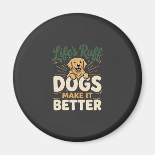 Grappige Honden Maken Het Beter Magneet