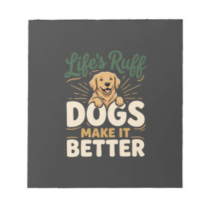 Grappige Honden Maken Het Beter Notitieblok
