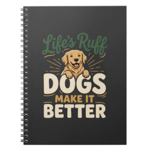 Grappige Honden Maken Het Beter Notitieboek