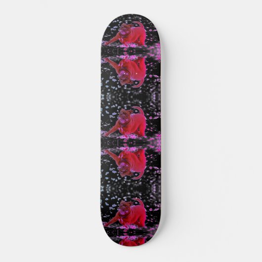 Grappige Honden Skateboard (Voorkant)